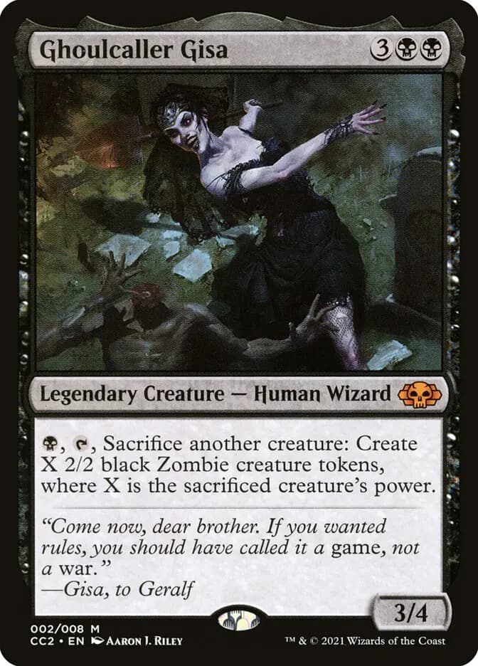 Card image of Ghoulcaller Gisa