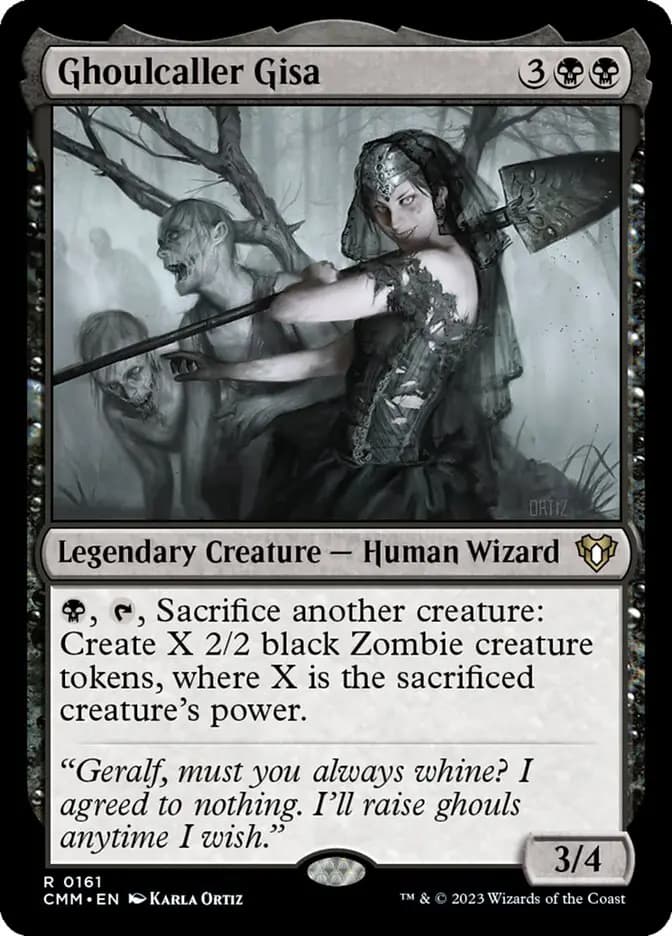 Card image of Ghoulcaller Gisa