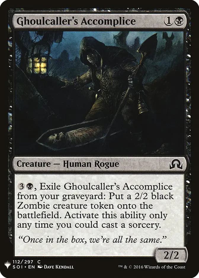Card image of Ghoulcaller's Accomplice