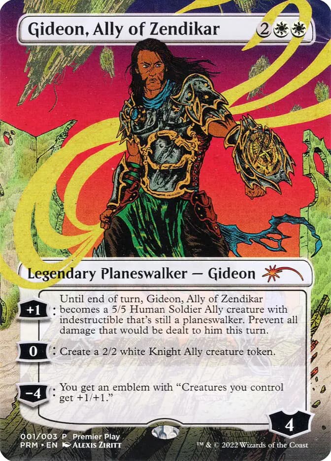 Card image of Gideon, Ally of Zendikar
