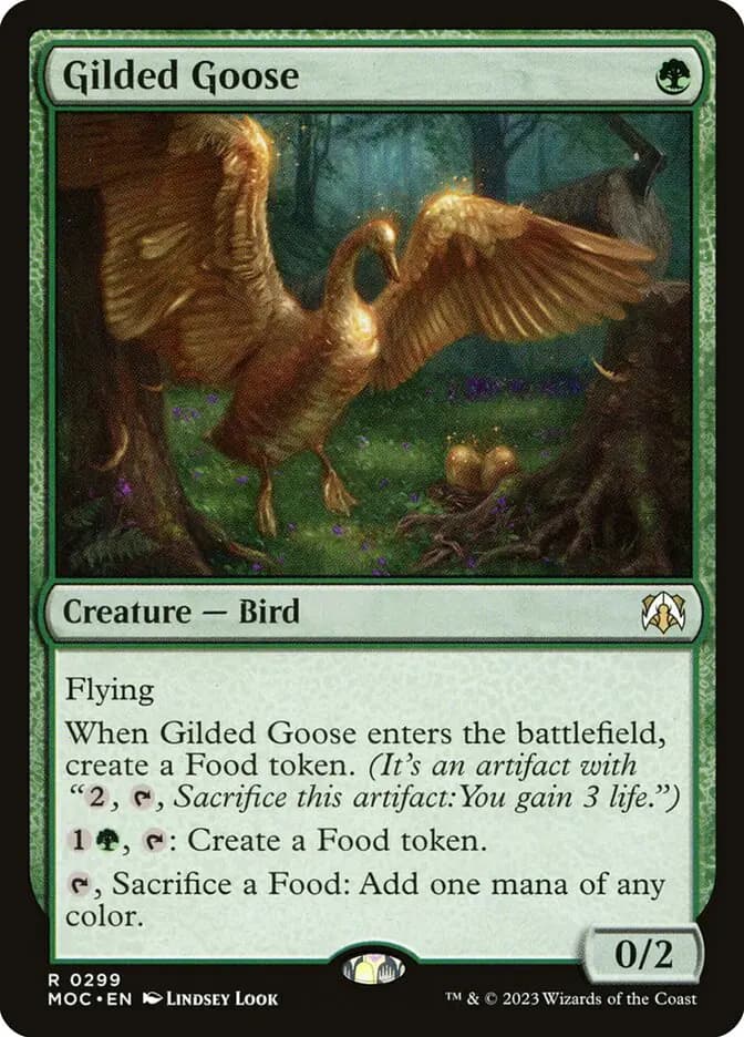 Card image of Gilded Goose