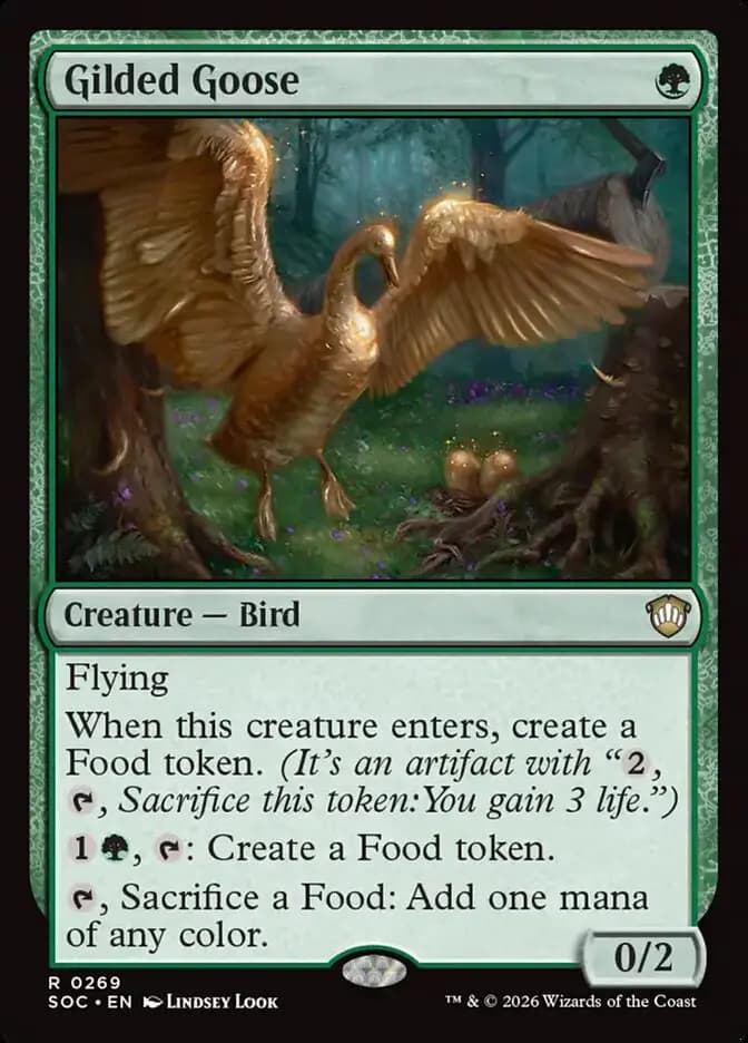 Card image of Gilded Goose