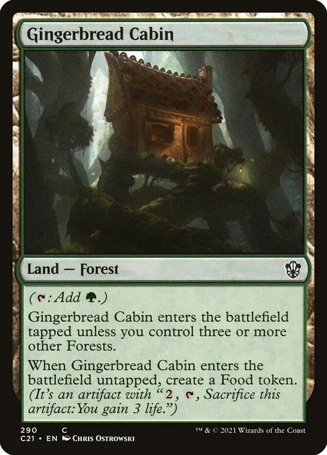 Card image of Gingerbread Cabin