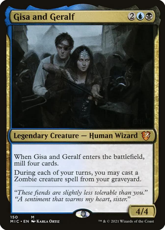Card image of Gisa and Geralf