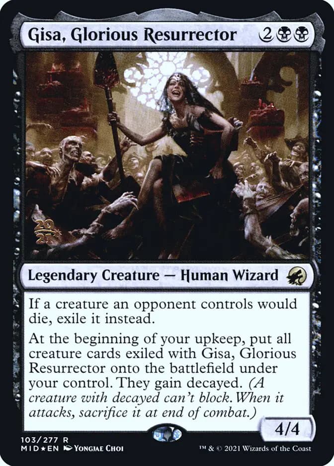 Card image of Gisa, Glorious Resurrector