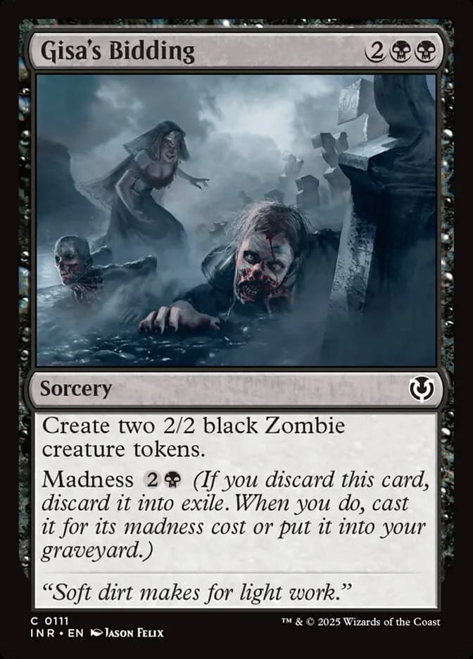 Card image of Gisa's Bidding