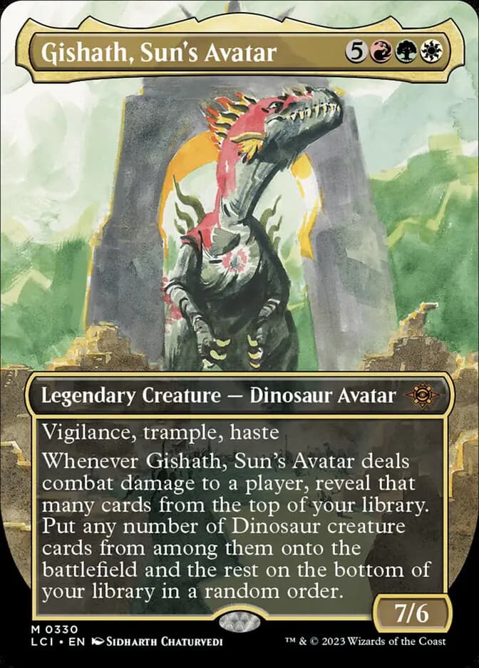 Card image of Gishath, Sun's Avatar