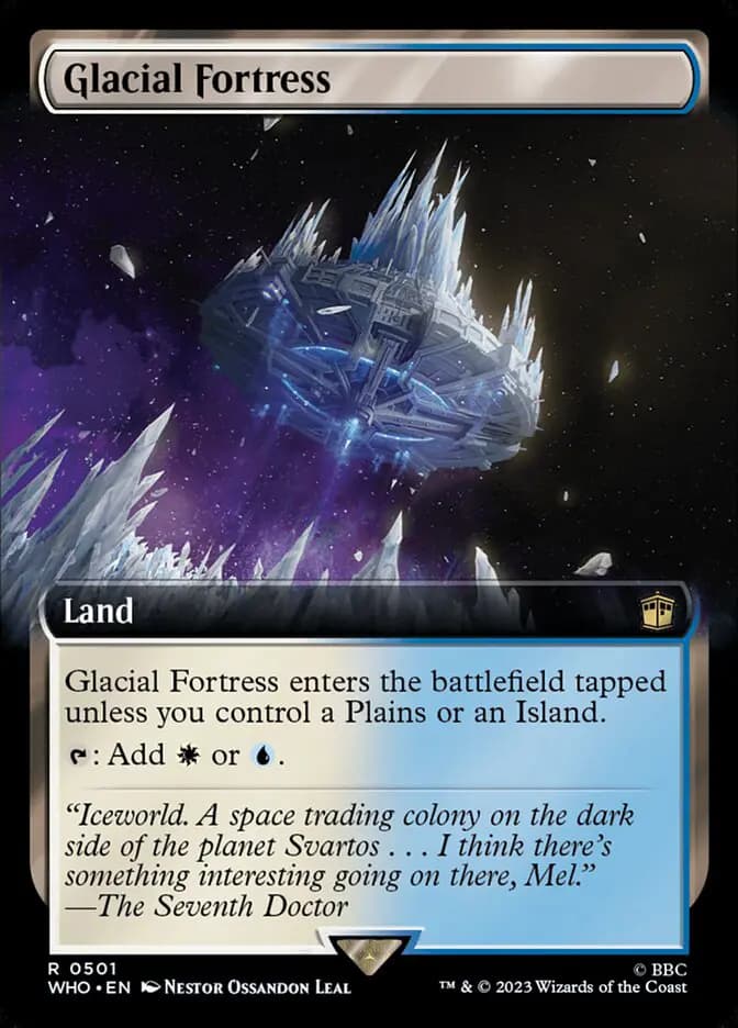 Card image of Glacial Fortress