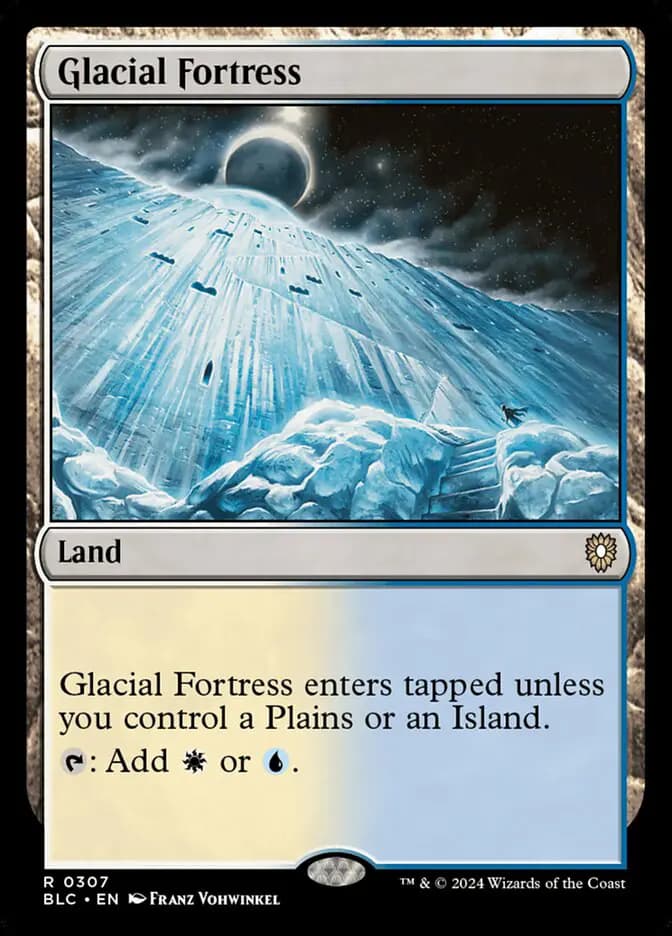 Card image of Glacial Fortress