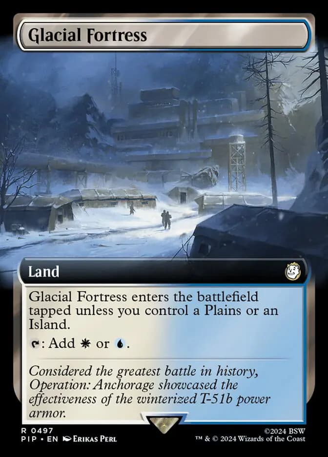 Card image of Glacial Fortress