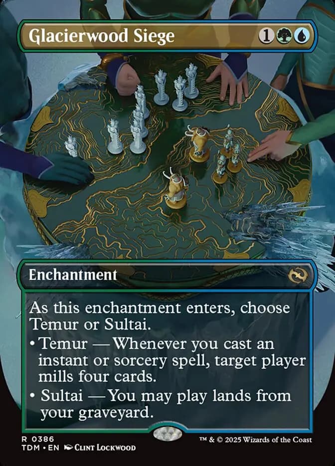 Card image of Glacierwood Siege