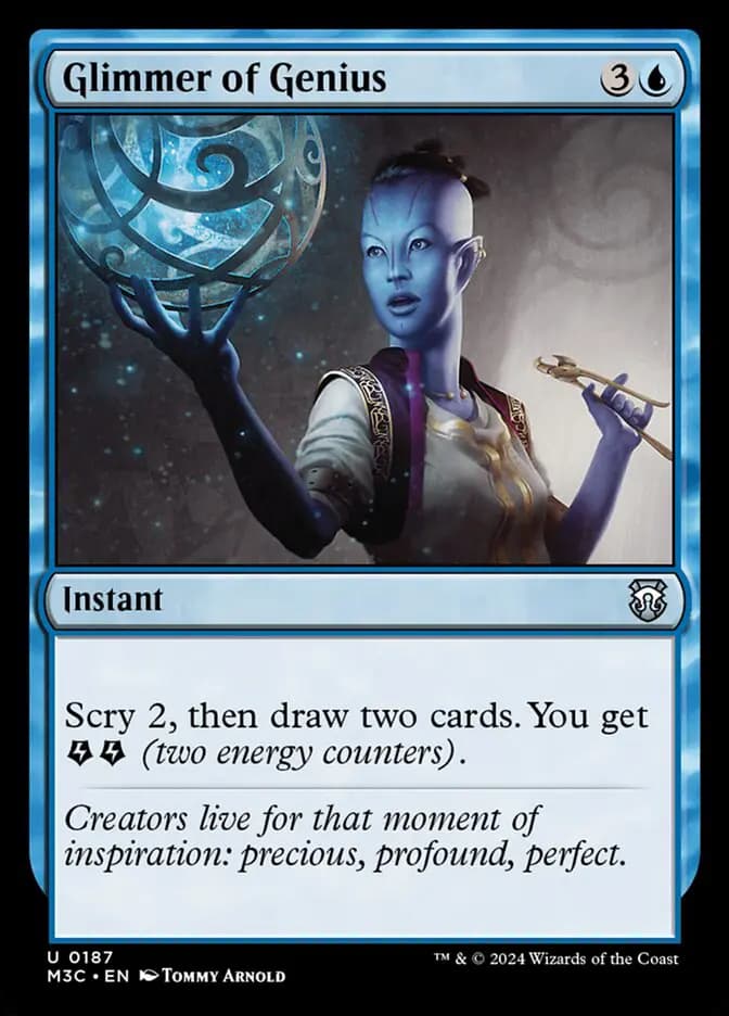 Card image of Glimmer of Genius