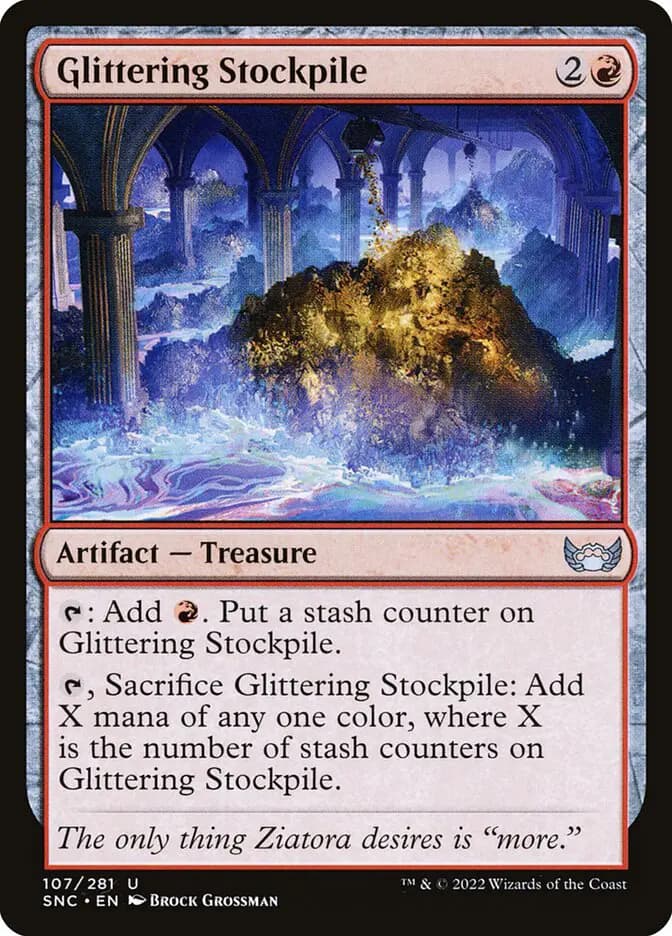 Card image of Glittering Stockpile