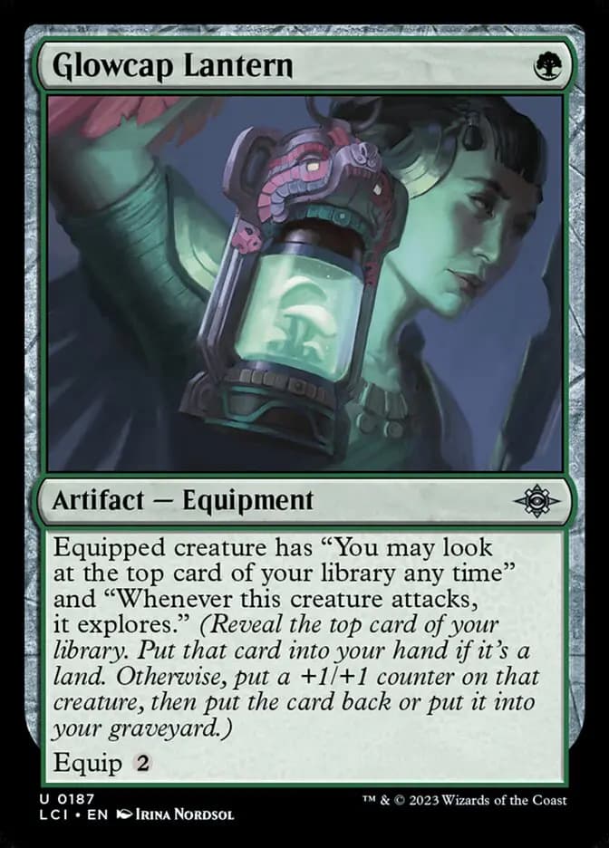 Card image of Glowcap Lantern