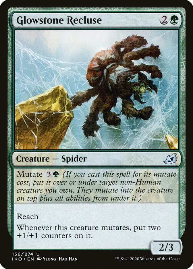 Card image of Glowstone Recluse