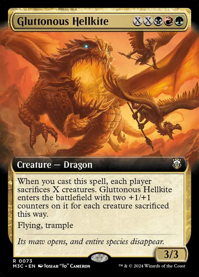 Card image of Gluttonous Hellkite