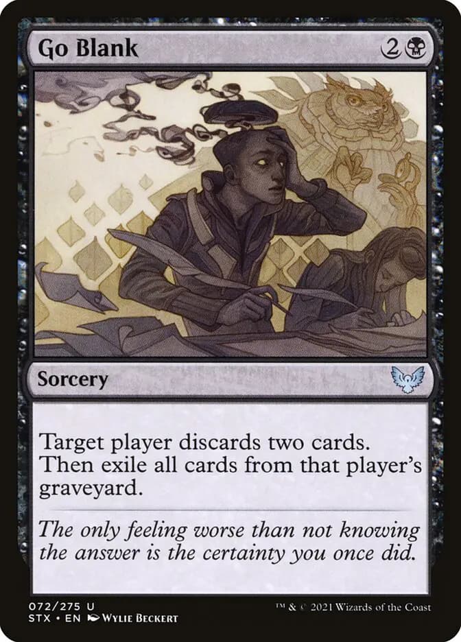 Card image of Go Blank