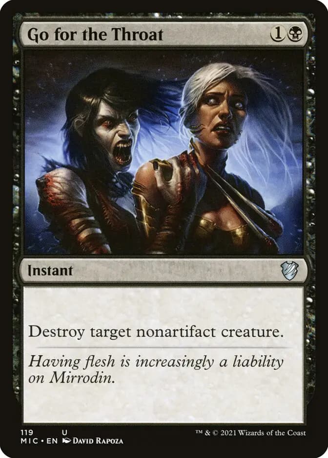Card image of Go for the Throat