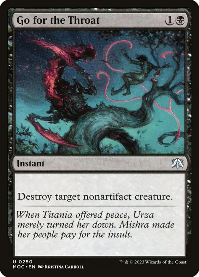 Card image of Go for the Throat