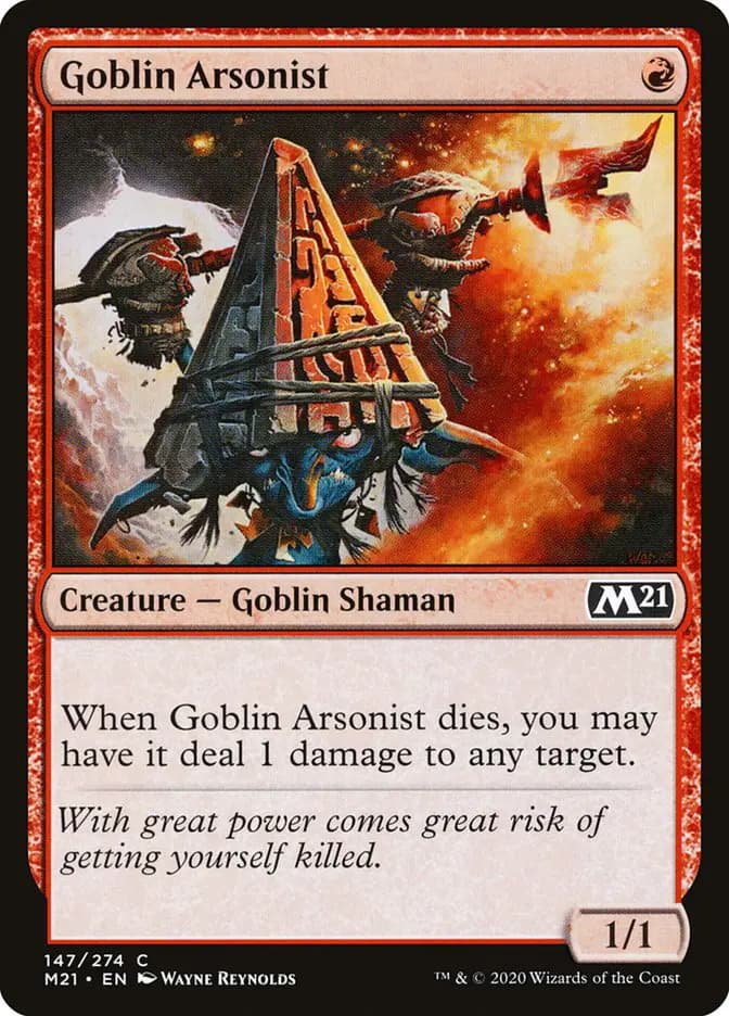 Card image of Goblin Arsonist
