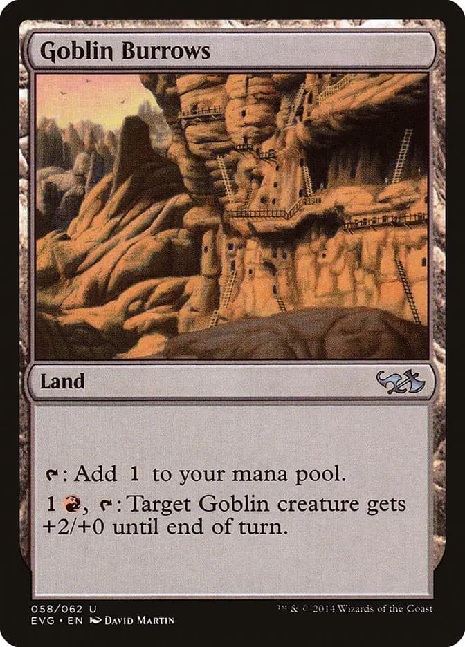 Card image of Goblin Burrows