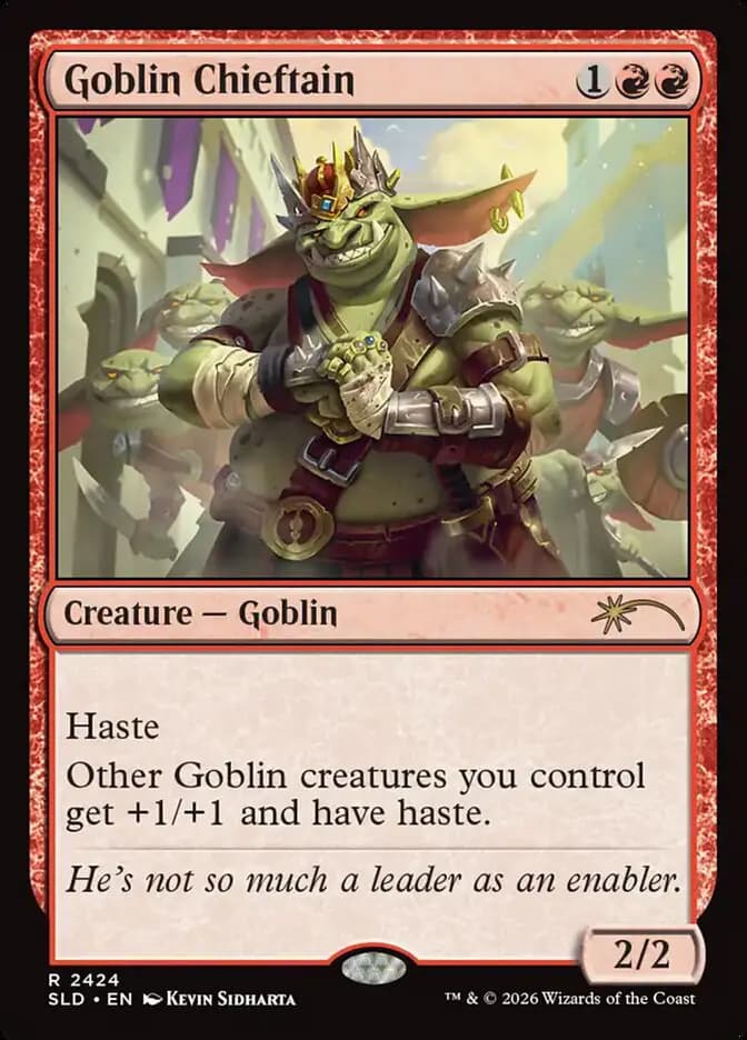 Card image of Goblin Chieftain
