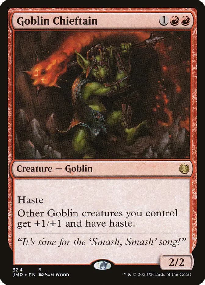 Card image of Goblin Chieftain