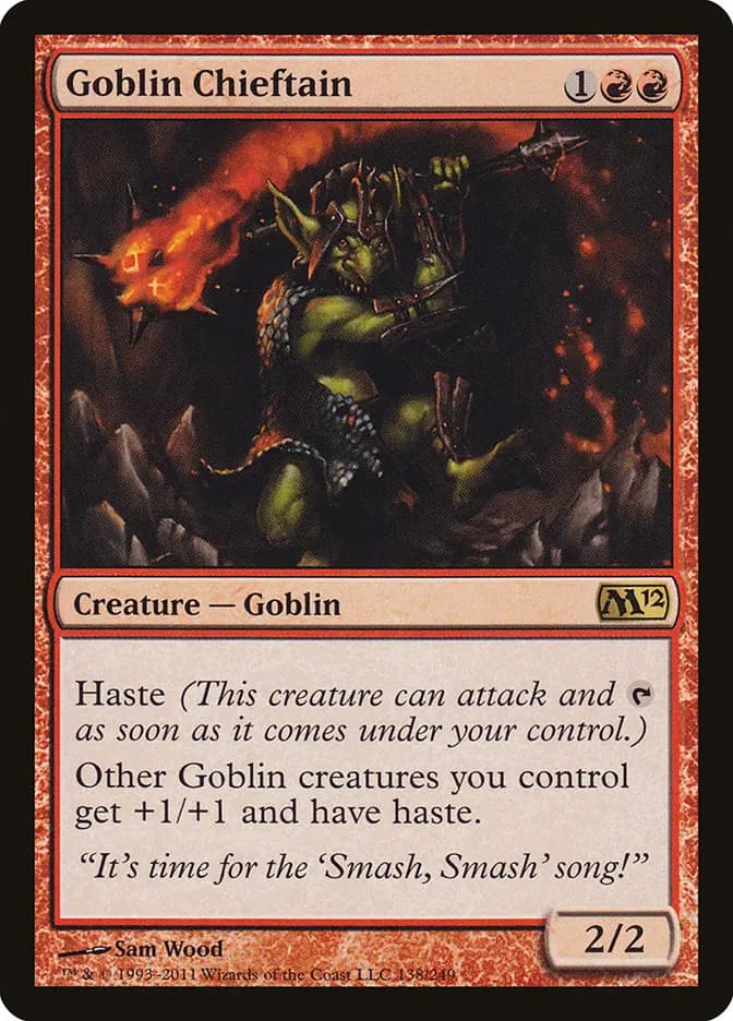 Card image of Goblin Chieftain