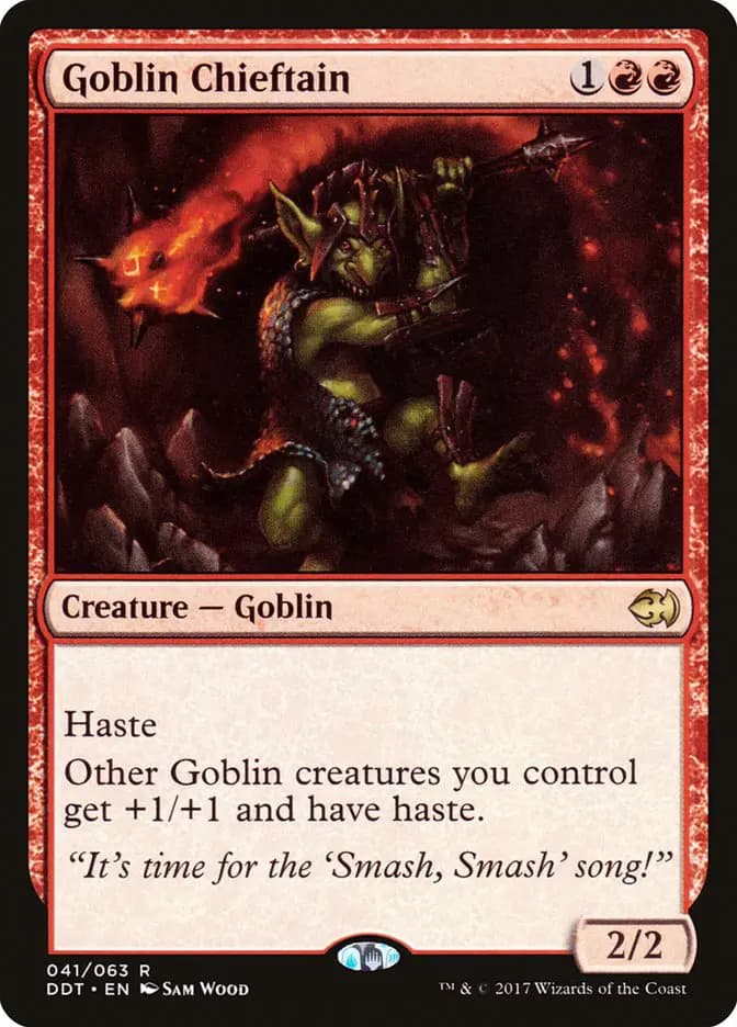 Card image of Goblin Chieftain