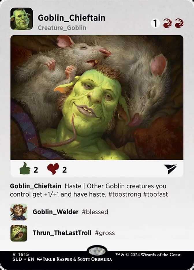 Card image of Goblin Chieftain