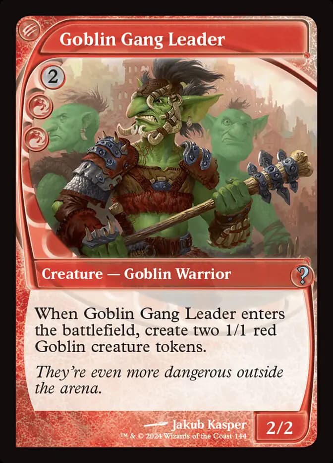 Card image of Goblin Gang Leader