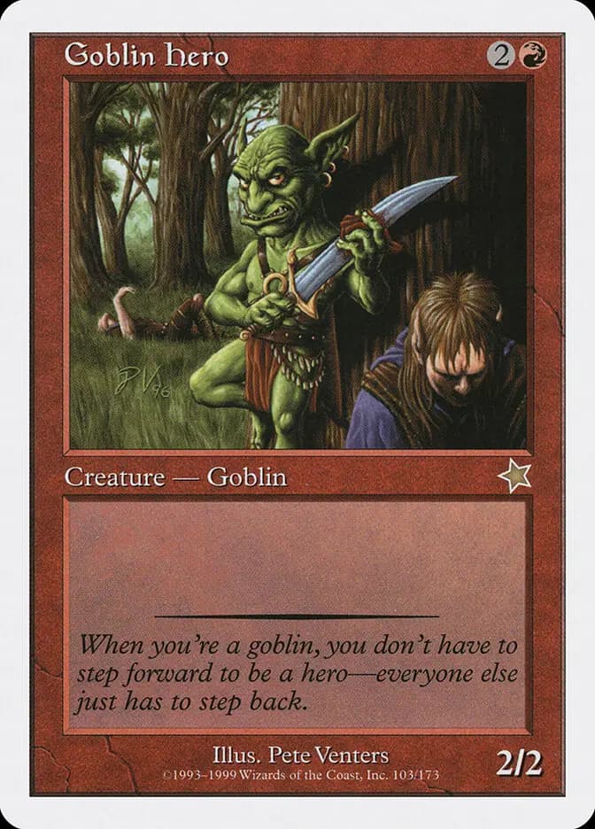Card image of Goblin Hero