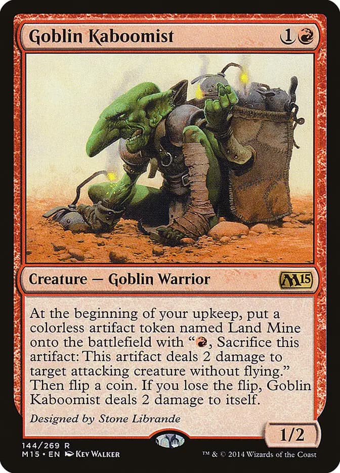 Card image of Goblin Kaboomist