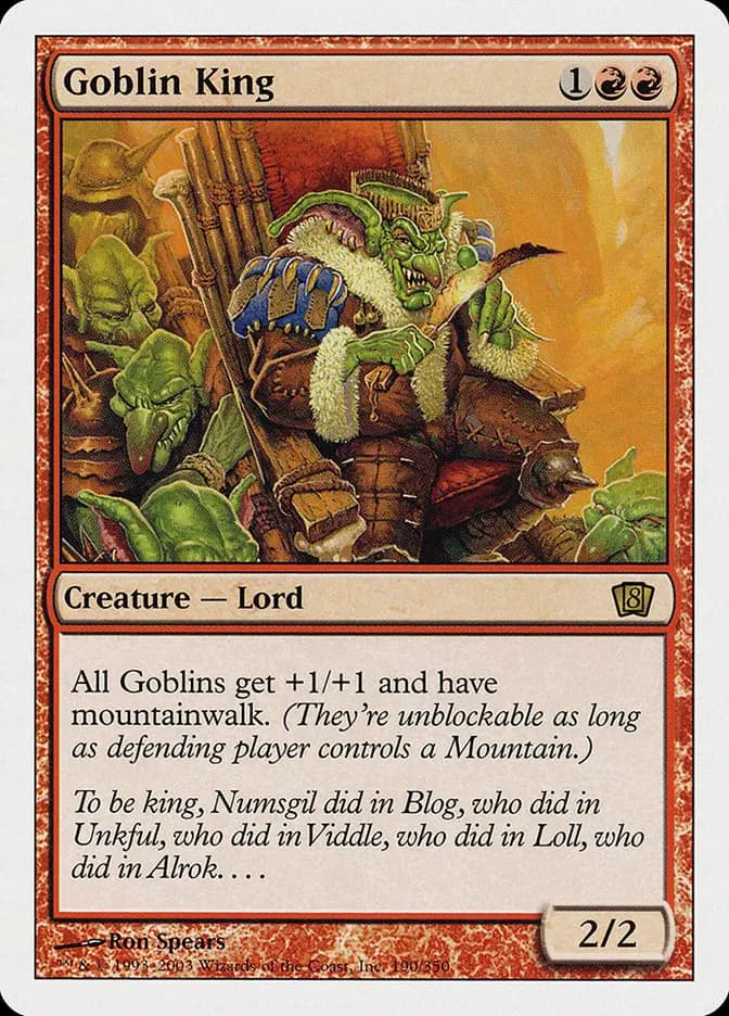 Card image of Goblin King