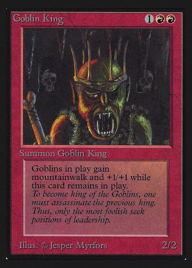 Card image of Goblin King