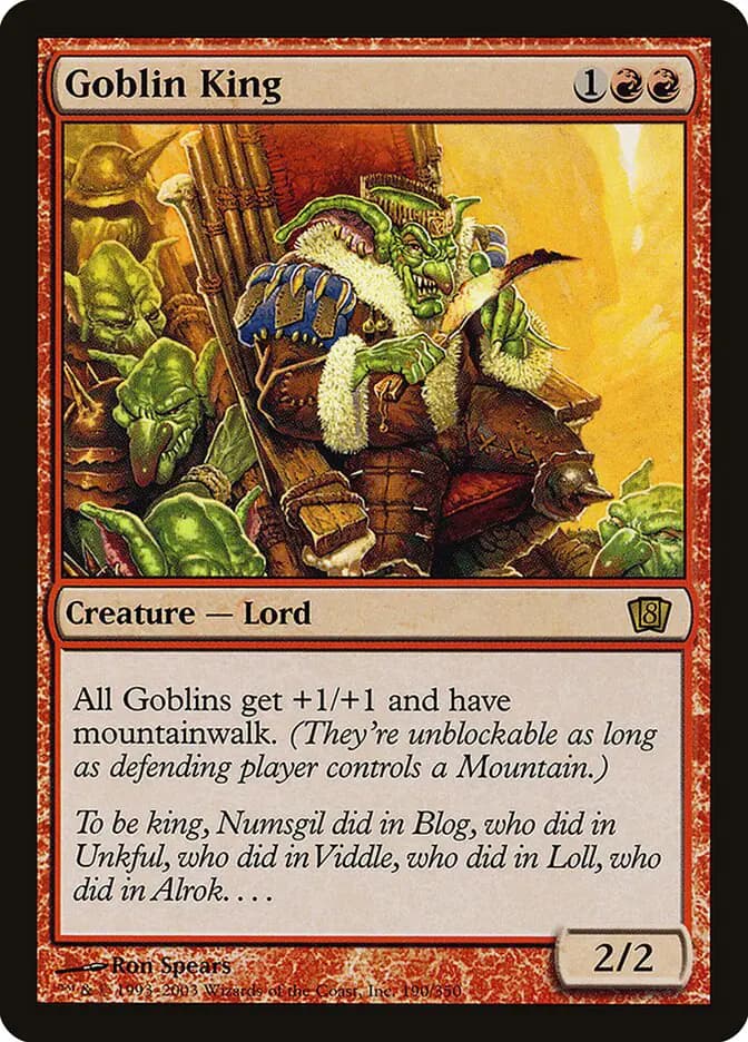 Card image of Goblin King