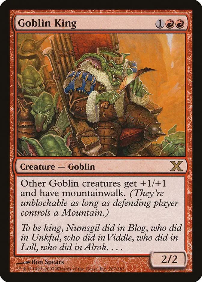 Card image of Goblin King