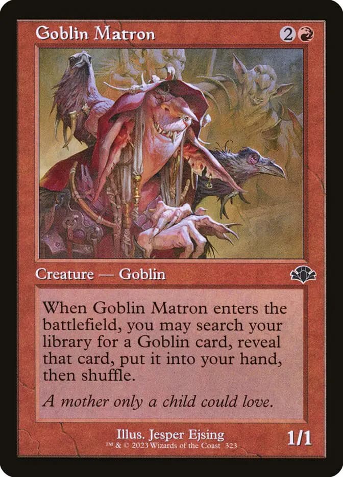 Card image of Goblin Matron