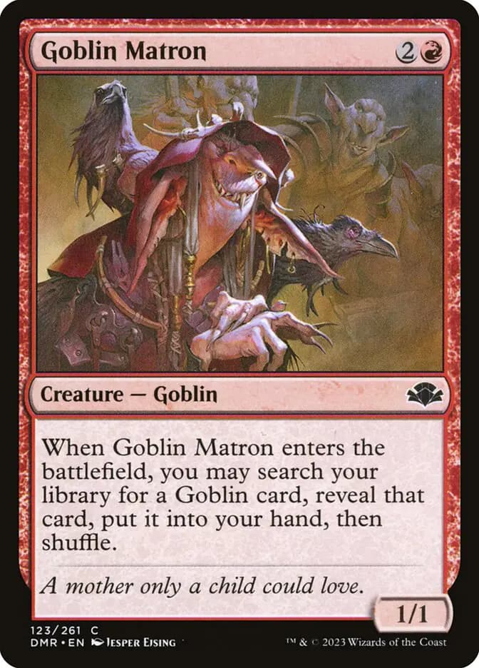 Card image of Goblin Matron