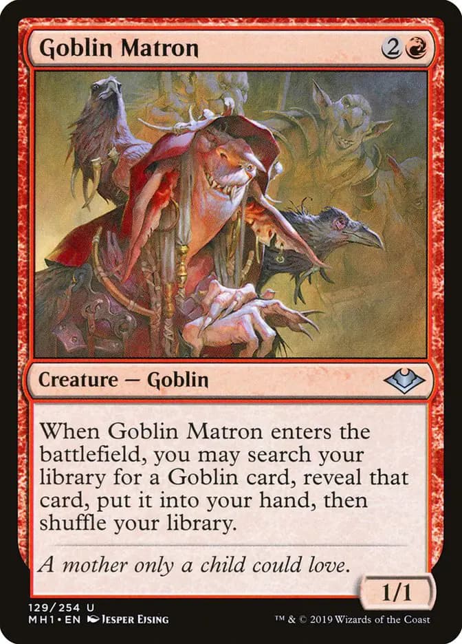 Card image of Goblin Matron