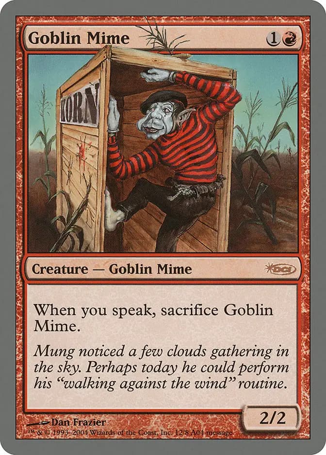Card image of Goblin Mime
