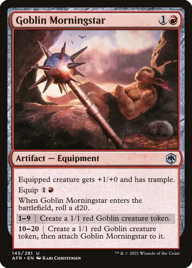 Card image of Goblin Morningstar
