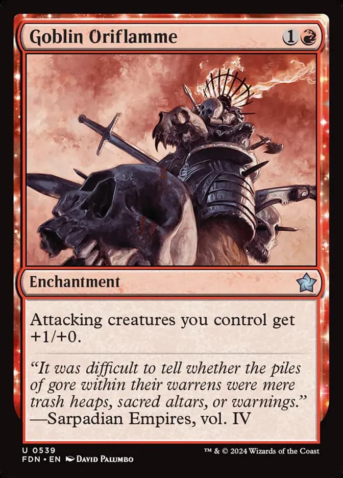 Card image of Goblin Oriflamme