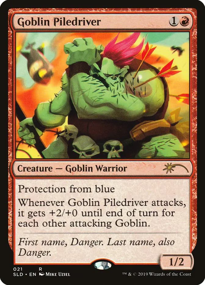 Card image of Goblin Piledriver