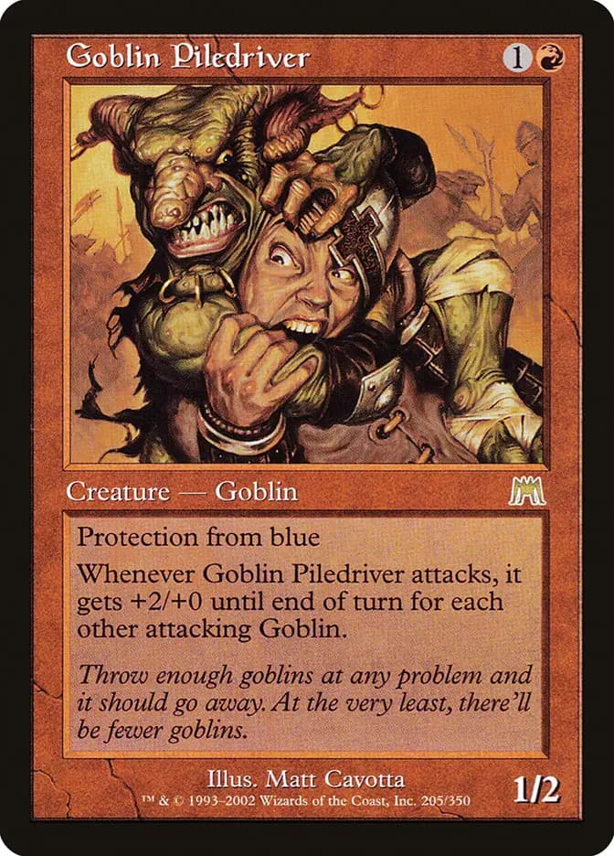 Card image of Goblin Piledriver