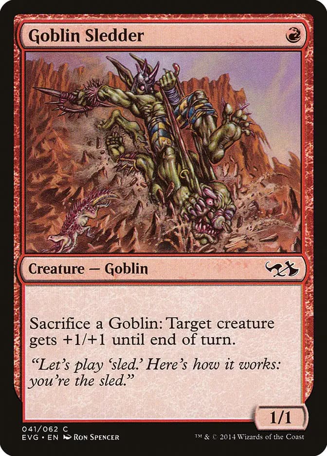 Card image of Goblin Sledder