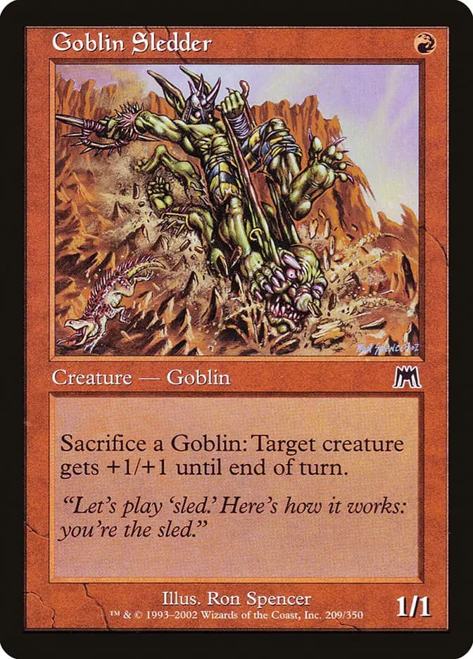 Card image of Goblin Sledder