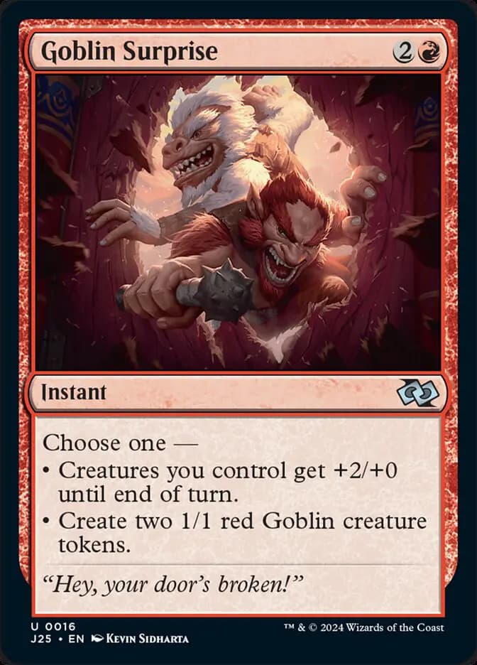Card image of Goblin Surprise