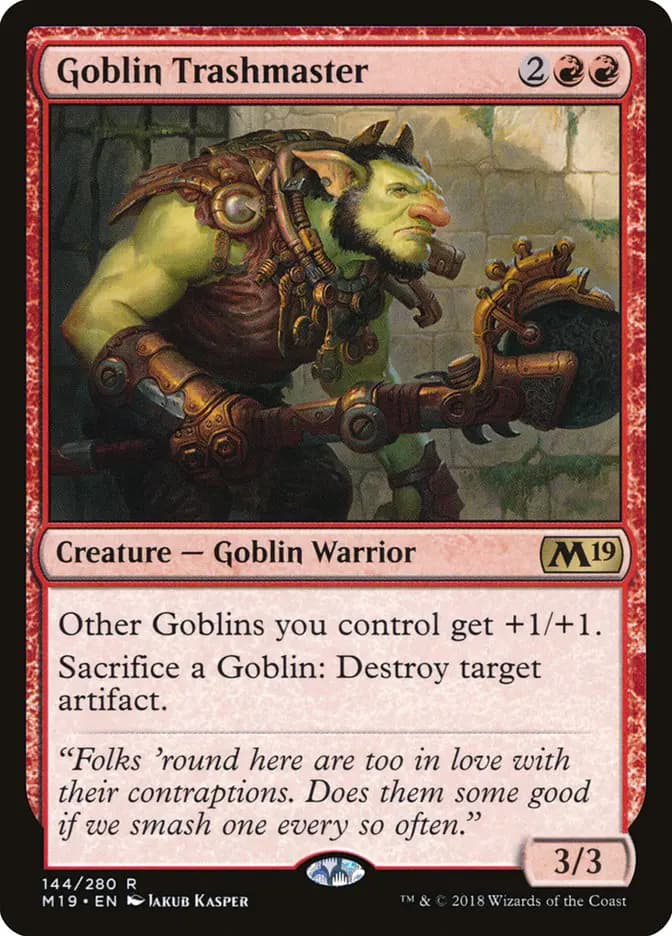 Card image of Goblin Trashmaster