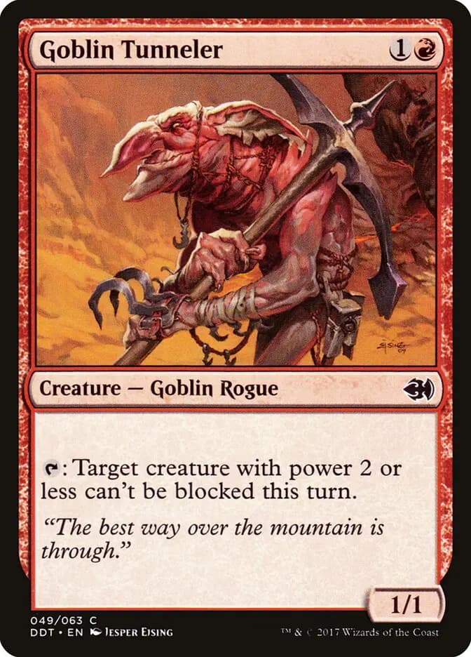 Card image of Goblin Tunneler